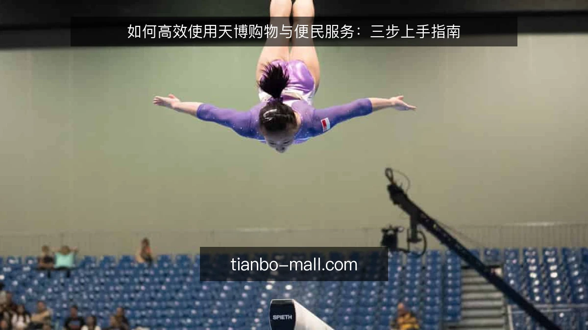 如何高效使用天博购物与便民服务:三步上手指南