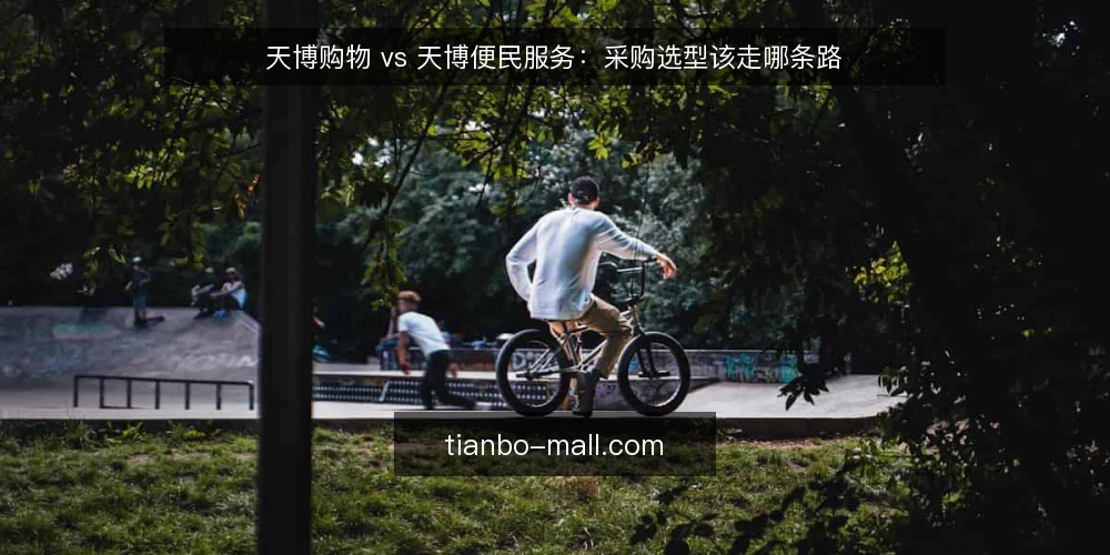 天博购物 vs 天博便民服务：采购选型该走哪条路 — 先定义需求：这次采购要解决什么 配图