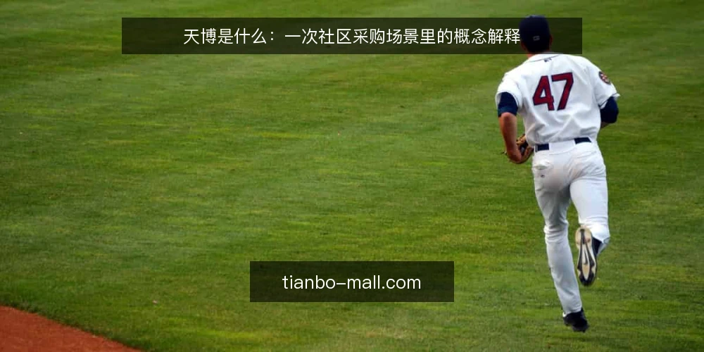 天博是什么：一次社区采购场景里的概念解释 — 场景设定：一次社区采购需求 配图